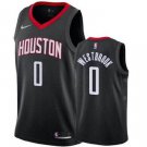Men's Russell Westbrook #0 Houston Rockets 2019/20 Swingman Jersey Black Statement Edition