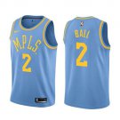 Men's Lonzo Ball #2 Los Angeles Lakers Swingman Classic Jersey Blue