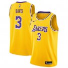 Men's Anthony Davis #3 Los Angeles Lakers 2019/20 Swingman Jersey Gold Icon Edition