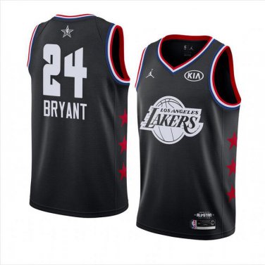 Men's Kobe Bryant #24 Los Angeles Lakers 2019 All-Star Game Swingman Jersey Black