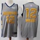 Men's Ja Morant #12 Memphis Grizzlies Swingman Jersey City Edition Gray
