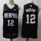 Men's Ja Morant #12 Memphis Grizzlies Swingman Jersey Black
