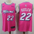Men's Jimmy Butler #22 Miami Heat Swingman Jersey Earned Edition Pink