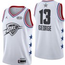 Men's Paul George #13 Oklahoma City Thunder 2019 All-Star Game Swingman Jersey White