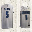 Men's Mohamed Bamba #5 Orlando Magic Swingman Jersey White Association Edition