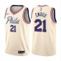 Men's Joel Embiid #21 Philadelphia 76ers Swingman Jersey City Edition Natural
