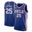 Men's Ben Simmons #25 Philadelphia 76ers Swingman Jersey Blue Icon Edition
