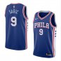 Men's Dario Saric #9 Philadelphia 76ers Swingman Jersey Blue Icon Edition