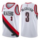 Men's C.J. McCollum #3 Portland Trail Blazers Swingman Jersey White Association Edition