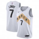 Men's Kyle Lowry #7 Toronto Raptors Swingman Jersey City Edition White