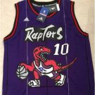 Men's DeMar DeRozan #10 Toronto Raptors Hardwood Classics Jersey Purple
