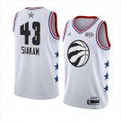 Men's Pascal Siakam #43 Toronto Raptors 2019 All-Star Game Swingman Jersey White