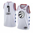 Men's Kyle Lowry #7 Toronto Raptors 2019 All-Star Game Swingman Jersey White