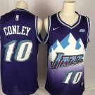 Men's Mike Conley #10 Utah Jazz Classics Jersey Purple