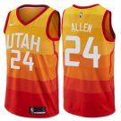 Men's Grayson Allen #24 Utah Jazz Swingman Jersey City Edition Orange