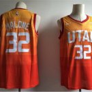 Men's Karl Malone #32 Utah Jazz Swingman Jersey City Edition Orange
