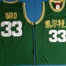 Men's Larry Bird #33 Boston Celtics Swingman Jersey Green