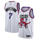 Men's Kyle Lowry #7 Toronto Raptors Hardwood Classics Swingman Jersey White
