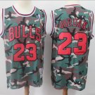 Men's Michael Jordan #23 Chicago Bulls Jungle Camouflage Jersey