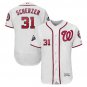 Men's Max Scherzer #31 Washington Nationals 2019 World Series Bound Flex Base Team Jersey White