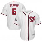 Men's Anthony Rendon #6 Washington Nationals 2019 World Series Bound Cool Base Player Jersey White