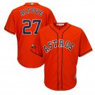 Men's Jose Altuve #27 Houston Astros 2019 Postseason Cool Base Player Jersey Orange