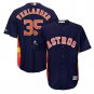 Men's Justin Verlander #35 Houston Astros 2019 Postseason Cool Base Player Jersey Navy