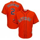 Men's Alex Bregman #2 Houston Astros 2019 Postseason Cool Base Player Jersey Orange