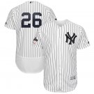 Men's DJ LeMahieu #26 New York Yankees 2019 Postseason Flex Base Team Jersey White