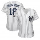 Women's Didi Gregorius #18 New York Yankees 2019 Postseason Cool Base Player Jersey White