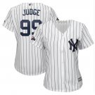 Women's Aaron Judge #99 New York Yankees 2019 Postseason Cool Base Player Jersey White