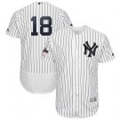 Men's Didi Gregorius #18 New York Yankees 2019 Postseason Flex Base Team Jersey White