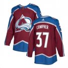 Men's J T Compher #37 Colorado Avalanche Jersey Burgundy Size S M L XL XXL XXXL