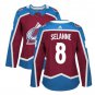 Women's Teemu Selanne #8 Colorado Avalanche Home Player Jersey Burgundy Size S M L XL XXL