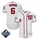 Men's Anthony Rendon #6 Washington Nationals 2019 World Series Flex Base Home Player Jersey White