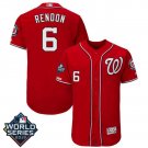 Men's Anthony Rendon #6 Washington Nationals 2019 World Series Flex Base Home Player Jersey Red