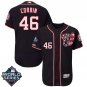 Men's Patrick Corbin #46 Washington Nationals 2019 World Series Flex Base Home Player Jersey Navy