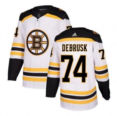 Men's Jake DeBrusk #74 Boston Bruins Jersey White Size S M L XL XXL XXXL
