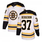 Men's Patrice Bergeron #37 Boston Bruins Jersey White Size S M L XL XXL XXXL