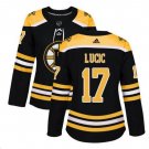 Women's Milan Lucic #17 Boston Bruins Home Player Jersey Black Size S M L XL XXL