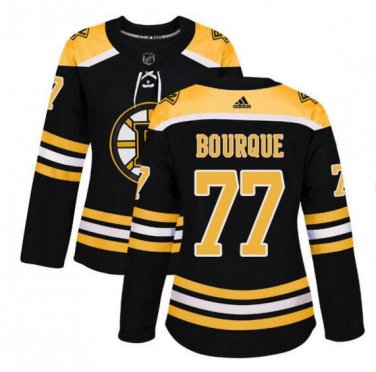 Women's Ray Bourque #77 Boston Bruins Home Player Jersey Black Size S M L XL XXL