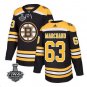 Men's Brad Marchand #63 Boston Bruins 2019 Stanley Cup Final Player Jersey Black
