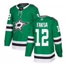 Men's Radek Faksa #12 Dallas Stars Home Player Jersey Kelly Green