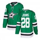 Men's Stephen Johns #28 Dallas Stars Home Player Jersey Kelly Green