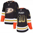 Men's Corey Perry #10 Anaheim Ducks 2019 Home Player Jersey Black Drift Fashion