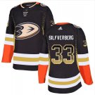 Men's Jakob Silfverberg #33 Anaheim Ducks 2019 Home Player Jersey Black Drift Fashion