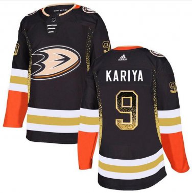 Men's Paul Kariya #9 Anaheim Ducks 2019 Home Player Jersey Black Drift Fashion