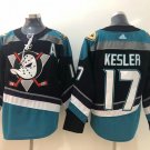 Men's Ryan Kesler #17 Anaheim Ducks Alternate Jersey Black Teal