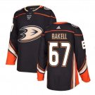 Men's Rickard Rakell #67 Anaheim Ducks Home Player Jersey Black
