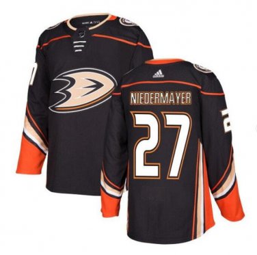 Men's Scott Niedermayer #27 Anaheim Ducks Home Player Jersey Black